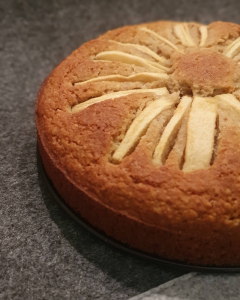 torta di grano saraceno e mele