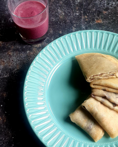 crepes senza uova e senza lattosio